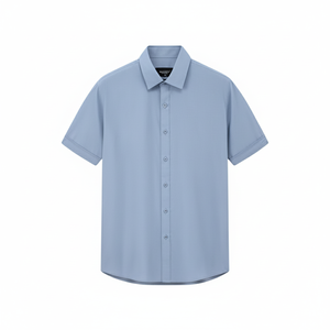 เสื้อเชิ้ตผ้าลินินยืดหยุ่นทันสมัยสำหรับผู้ชาย ใส่ได้ตลอดวัน รับผลิตแบบ OEM ODM ขายส่ง - Product Image 3