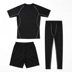 AZ Lucky Sports Men's Sportswear Workout Set Fitness Training Clothes Sweat-Wicking Lightweight Athletic Gym Wear - Product Image 2