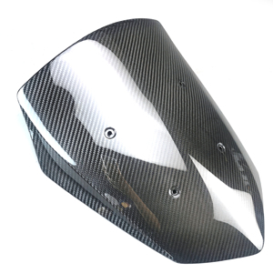 Para <span class=keywords><strong>Yamaha</strong></span> NMAX <span class=keywords><strong>155</strong></span> N-MAX 125 <span class=keywords><strong>2020</strong></span> 2021, Parabrisas Delantero de Fibra de Carbono, Deflector de Viento, Accesorio de Carenado V2 - Product Image 3