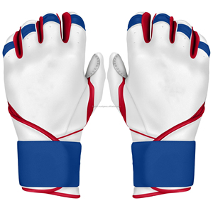 Guantes de Bateo de Béisbol para Primera Base, Dedos Completos, Mano Izquierda, Construcción Duradera, Antideslizantes, de Cuero, para Adultos y Jóvenes, Práctica y Partido - Product Image 5