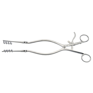 Medic Instrument Cone Retractors (3x4 Blunt/Sharp Prongs) Beckman Weitlaner Retractor 16.5cm Stainless Steel Manual Class I - Product Image 5