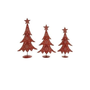 Adorno Navideño de Metal para Mesa, Diseño Moderno - Product Image 1