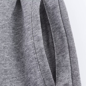 Shorts Bermuda en flanelle imprimée taille haute avec cordon de serrage, style chic et décontracté, nouvelle collection printemps 2025 pour femme - Product Image 5