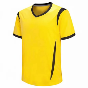 Camiseta de Fútbol Sublimada Personalizada de Alta Calidad, 100% Poliéster, Transpirable, Ligera, de Secado Rápido, Cuello Redondo, Manga Corta, Unisex - Product Image 6
