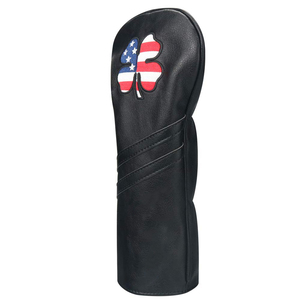 Housse de club de golf en cuir PU imperméable, légère, écologique, couleurs personnalisées, avec fermeture élastique - Product Image 1