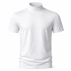 เสื้อคอเต่าแขนสั้นผู้ชายสั่งทำขายส่ง - ผู้ผลิต OEM สำหรับการสั่งซื้อจำนวนมาก - Product Image 1
