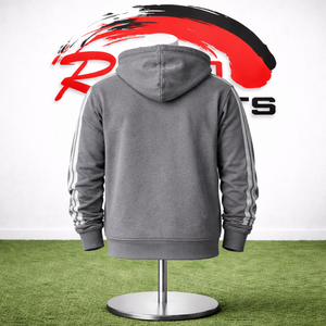 Sweat à capuche d'hiver pour homme avec logo personnalisé sur le devant, design personnalisé, tissu polaire respirant, mélange polyester/coton 250g, coupe classique, uni - Product Image 2