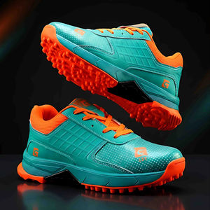 Zapatos de cricket con tacos de goma, ligeros, lavables, de material suave, larga duración, con la mejor comodidad, disponibles en todos los colores. - Product Image 1