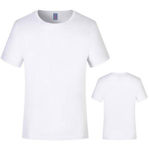 T-shirt personnalisé en sublimation 100% polyester, t-shirts unis pour hommes, t-shirts vierges avec logo personnalisé, impression DTG, t-shirt de sport pour hommes - Product Image 3