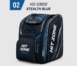 กระเป๋าใส่อุปกรณ์คริกเก็ต HIT ZONE 1000D ความจุขนาดใหญ่ กันน้ำ กระเป๋าเป้สะพายหลังสำหรับกีฬา ทนทาน ช่องเก็บอุปกรณ์ ช่องใส่รองเท้า รับสกรีนโลโก้ - Product Image 1