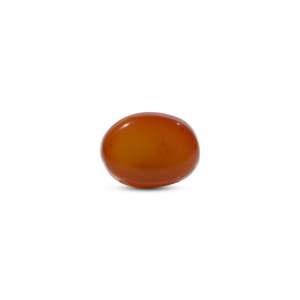 Premium Yemeni Aqeeq 10.55 Carat Loose Gemstone Oval Cut for Fine Jewelry - Product Image 1