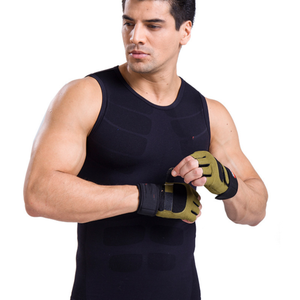Guantes Deportivos de Medio Dedo de Cuero HIKE IMPEX para Entrenamiento en Gimnasio, Levantamiento de Pesas, Fisicoculturismo, Ciclismo y Uso al Aire Libre - Product Image 3