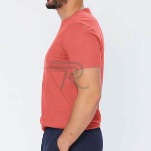 T-shirt décontracté uni à manches courtes en maille respirante pour homme, coupe ajustée, 100% polyester, t-shirts pour homme - Product Image 6