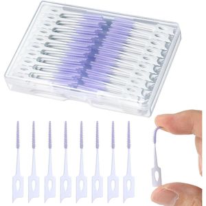 220 Pezzi Spazzolini Interdentali in Silicone Morbido, Scovolini per Denti, Flosser per Pulizia Dentale - Product Image 1