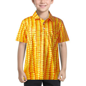 Ropa Deportiva Activa, Polo de Golf Juvenil con Tela Elástica Transpirable que Brinda Comodidad Duradera para el Ejercicio Diario - Product Image 2