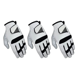 Guantes de Golf de Microfibra de Cuero Ligeros de Alta Calidad con Logotipo Personalizado para Hombre, Súper Suaves con Agarre, Diseño Deportivo Moderno, Mano Izquierda - Product Image 3