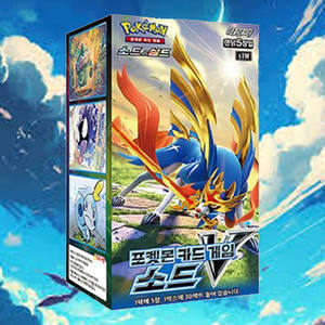 Boîte de boosters de jeu de cartes à collectionner Pokémon Sword v Expansion, collection de cartes Pokémon coréennes d'anime, best-seller - Product Image 3