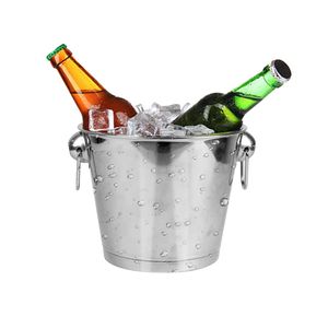Luxury celebration decor wine cooling container chic entertaining piece upscale <b>serving</b> bucket metallic party decor wine - Product Image 1