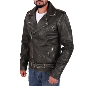 Chaqueta de invierno para hombre de nuevo diseño, color personalizado, muy recomendada, estilo urbano, chaquetas de cuero para hombre - Product Image 2