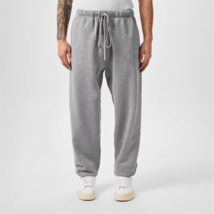 Unisex Baggy Sweatpants Oversized Cotton Streetwear Wide Leg <b>Drawstring</b> Pants Custom logo Heavyweight Gym Casual <b>Trousers</b> - Product Image 1