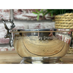 Stainless Steel Striped European Style Bar <b>Ice</b> Bucket with 5L Capacity for Beer Wine and <b>Ice</b> Storage Antler Design Handle Supply - Product Image 1