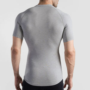 Men's Quick Dry Compression T-Shirt Breathable Athletic Fitness Gym Base <b>Layer</b> Short Sleeve Moisture Wicking Training <b>Top</b> - Product Image 3
