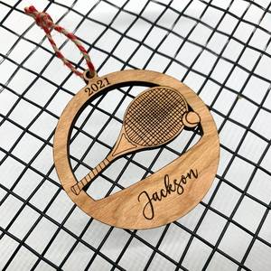 Personalized Handmade <b>Wooden</b> Hanging Holiday Ornament with Festive <b>Nativity</b> Scene - Product Image 4