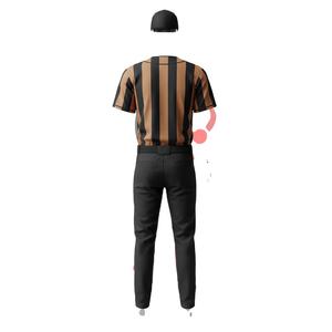 Maillot de baseball personnalisé à col en V, tissu 100 % polyester avec logo personnalisé - Product Image 2