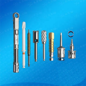 Kit de guidage manuel pour implants dentaires en acier inoxydable durable avec poignée à clé et anneau pour la chirurgie de lifting sinusal, réutilisable - Product Image 4