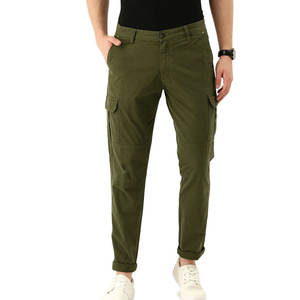 Pantalon cargo pour homme respirant, lavé, à prix abordable, style unique, vêtements de travail, pantalon cargo décontracté ample pour homme - Product Image 1