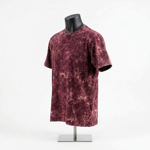 Wholesale Heavyweight Acid Washed T <b>shirt</b> 100% Cotton Streetwear Acid Wash T-<b>shirt</b> For Men - Product Image 2