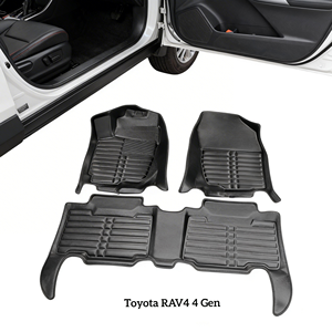 Alfombrillas para Coche con Volante a la Izquierda para Toyota RAV4, 3D 5D, de Cuero, Impermeables, Antideslizantes, Personalizadas al por Mayor para América del Norte, Canadá y la UE - Product Image 1