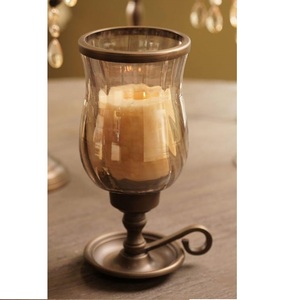 Porte-bougie au design unique pour Noël et les mariages, objet d'usage pour porte-bougie, design moderne, porte-bougie en métal - Product Image 2