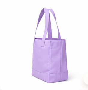Wholesale Custom Logo Cute Small <b>Canvas</b> <b>Tote</b> Bag Eco Friendly Reusable Solid Color Cotton <b>Tote</b> Bag - Product Image 4