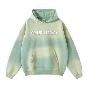 เสื้อฮู้ดดี้ผู้ชายพรีเมียมขายส่ง ผ้าฝ้ายฟลีซแบบสวมหัว แขนยาว สไตล์ลำลอง สตรีทแวร์ โรงงานผู้ผลิต OEM ซัพพลายเออร์จากสหรัฐอเมริกา - Product Image 1