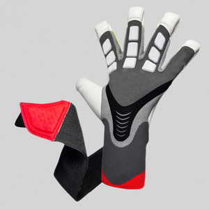 Football Goalkeeper Gloves Full Finger Non-Slip Breathable Quick Drying Adjustable Wrist <b>Strap</b> Unisex Latex Finger Thumb - Product Image 1