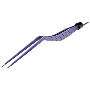 Pinces bipolaires avec revêtement baïonnette et pointe d'irrigation manuelle pour la chirurgie ORL, neurochirurgicale et cardiaque, en acier, avec câble bipolaire inclus - Product Image 5