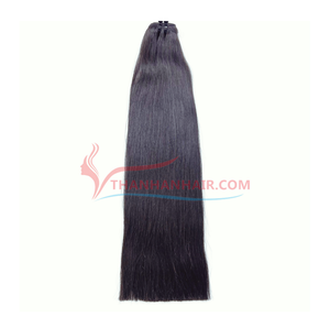 GRAN VENTA 2025! Extensiones de Cabello Natural Virgen Remy Negro Liso con Doble Trama, Hechas en Vietnam por Thanh An, Venta al Por Mayor - Product Image 2