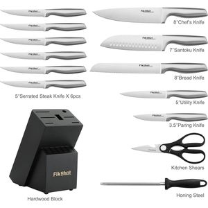 Set di Coltelli Premium in Acciaio Inossidabile, Collezione di Coltelli da Cucina - Product Image 2