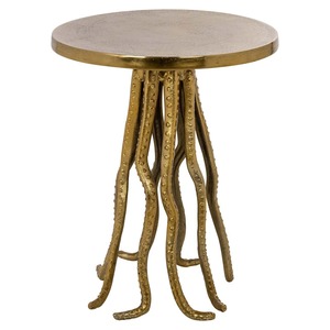 Base de Mesa de Centro con Patas de Pulpo, Tapa de Mármol, Muebles Eclécticos para Sala de Estar, Mesa Auxiliar Decorativa Moderna - Product Image 1