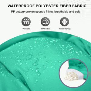 Cuscini per Dondolo da Esterno da 55 Pollici, Comodi, per 2-3 Posti, Spessore 4 Pollici, Impermeabili, per Dondolo da Veranda, Cuscini per Esterni - Product Image 5