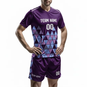 Uniforme de Fútbol Ligero al por Mayor, Poliéster Premium, Fabricante de Ropa Deportiva con Marca Personalizada OEM y Etiqueta Privada - Product Image 1