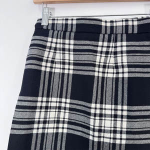 Minifalda Escocesa de Tartán para Mujer, Talla Personalizada, de Lana, Plisada, con Hebillas, Diseño a Cuadros Negros, para Chicas Escocesas - Product Image 3