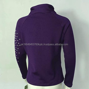 Vêtement de danse d'échauffement personnalisable unisexe pour adultes 2025, qualité supérieure, veste d'équipe de danse de cheerleading en nylon/polyester - Product Image 3
