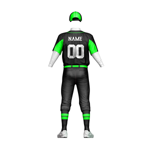 Maillot de baseball personnalisé de qualité supérieure, respirant, avec impression numérique, ensemble uniforme de softball pour adulte à boutons - Product Image 6