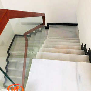 Dalles de marbre blanc naturel de qualité supérieure pour marches d'escalier, matériau de revêtement de sol durable - Product Image 3