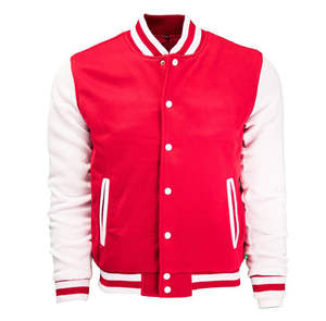 Chaqueta Varsity de Alto Rendimiento para Hombre, Logotipo Personalizado, 100% Lana, Transpirable, Resistente al Viento, Manga Larga, Color Personalizado, Ropa de Invierno - Product Image 3