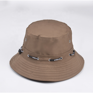 Sombrero de Pescador Personalizado de Lona, Impermeable, de Verano, de Alta Calidad, Color Rosa, para Mujer, de Algodón, Ajustable, con Logotipo Personalizado - Product Image 1