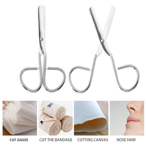 Tijeras médicas duraderas de precisión con diseño de punta redonda, tijeras de vendaje para enfermera y médico - Product Image 5