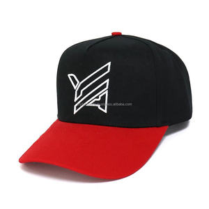 Logo personnalisé de haute qualité 5 panneaux un cadre Snap Back chapeau drapeau broderie facture incurvée casquette de Baseball en coton en gros - Product Image 2